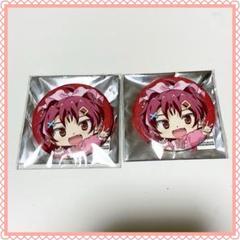 魔法少女まどか☆マギカ まどマギ カラオケの鉄人 カラ鉄 佐倉杏子 缶バッジ 匿名配送】カラオケの鉄人コラボ 魔法少女まどか☆マギカ 佐倉