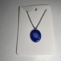 夜空に咲く花火をイメージしたハンドメイドネックレス