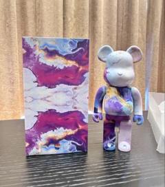 ベアブリック　マーブル　BE@RBRICK100&400% BE@RBRICK ベアブリック mastermind JAPAN SILVER 100％ & 400％