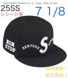 完売　Supreme Homerun S Logo New Era 1/8白 希少】Supreme Homerun S Logo New Era 1/8 白 - メルカリ
