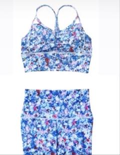ランキングや新製品 LAVA ウェア上下セット Sサイズ ブルー SUKALA✖︎plantica ヨガ・ピラティス