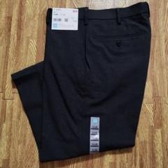 【新品/定価以下】UNIQLO ダークグレー 感動パンツ 76x85のサムネイル