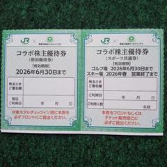 JR東日本×東急不動産ＨＤ コラボ株主優待券(宿泊優待券)(スポーツ共通券)のサムネイル