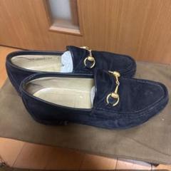 グッチ GUCCI 靴 スゥェード 25cm ビットローファー 専用袋 箱付 グッチ GUCCI 靴 スゥェード 25cm ビットローファー 専用袋 箱付