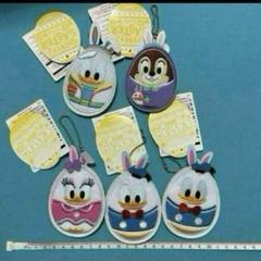 ディズニー　イースター　エッグ　ワッペンバッジ　5個セット