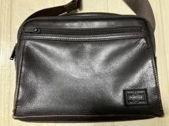 【美品】ポーター 吉田カバン ショルダーバッグ ダークブラウン 美品]PORTER ダークブラウン ショルダーバッグ - メルカリ