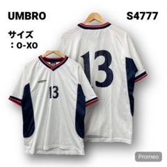 【即購入OK】UMBRO ゲームシャツ サイズO-XO ホワイト
