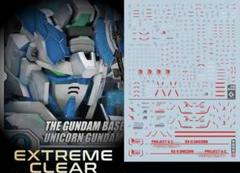 RGペルフェクティビリティ ユニコーンガンダム用水転写式デカール