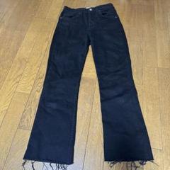 ベルボトム　ZARA ブラックデニム