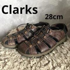 CLARKS フィッシャーマン サンダル ブラウン ビジネス Amazon | Clarks メンズ Saltway Cove フィッシャーマンサンダル
