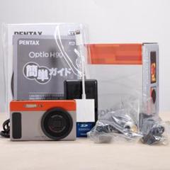 可愛いすぎるコンデジ】PENTAX optio H90 オレンジ×シルバー