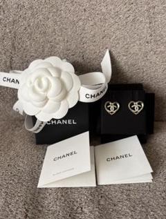 新品 未使用 シャネル CHANEL ピアス ハート ココマークのサムネイル