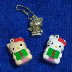 1997年】ハローキティ キーホルダーマスコット 3個セット 平成