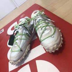 NIKE off white W WAFFLE RACER/OW 27.5cm