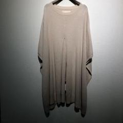 トゥデイフルTODAYFULリネンニットポンチョ