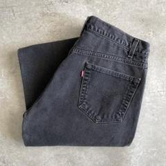神サイズ 00s Levis 505 サルファ ブラック デニム W36 L30のサムネイル