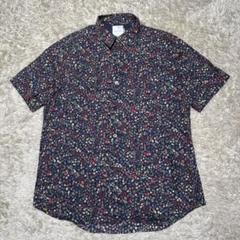 ほぼ未使用✨ポールスミス 半袖シャツ 花柄 2024SS 青紫 総柄 Lサイズ Paul Smith(ポールスミス) 花柄半袖シャツPF-CR-79677 PF-CR