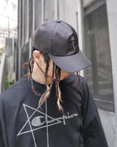 ○★新品未使用 RICK OWENS × CHAMPION ベースボールキャップ Champion×RICK OWENS】BASEBALL CAP 806095 | AYIN