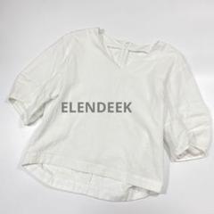 ELENDEEK バルーンスリーブブラウス