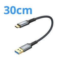 USB Type C ケーブル 0.3M データ転送 タイプ c 高速充電