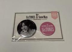 未開封 SixTONES  1th anniversary  缶バッジ　京本大我 新品・未開封】SixTONES京本大我1st公式グッズ缶バッジ
