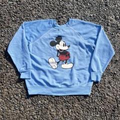 希少 80's Disney Sweat 白足ミッキー - メルカリ