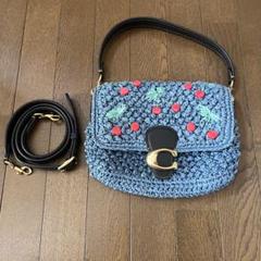 【極美品】COACH チェリー バッグ　チャーム　正規品　※中島健人カード付き 極美品】COACH チェリー バッグ チャーム 正規品 ※中島健人