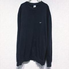 plllllleeeasse スウェット　ネイビー　XL XLARGE（エクストララージ）の「VARSITY LOGO CREWNECK