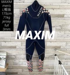 【最高峰純国産】MAXIM メンズ 175cm 71kg ジャーフル 3ミリ 最高峰純国産】MAXIM メンズ 175cm 71kg ジャーフル 3ミリ