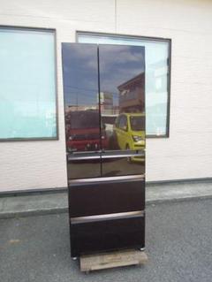 三菱 冷凍冷蔵庫 フレンチドア MR-WX61Z-BR1 600L 6ドア - メルカリ