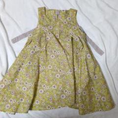 花柄ノースリーブワンピース