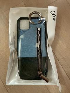 ⭐︎新品未使用ajew iPhoneケース 13pro くすみブルー
