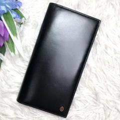 【極美品✨】Cartier パシャ 二つ折り 長財布 レザー 金ロゴ ブラック