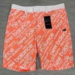 新品タグ付き未使用　NEW BALANCE GOLF 総柄　ゴルフハーフパンツ