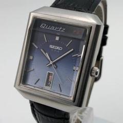 SEIKO クォーツ v.f.a(特別調整品)発光完品 極厚 電池交換済 希少 JA-0545| セイコー V.F.A. 3823-7000 ホワイトダイヤル ダブル