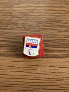 東京 オリンピック パラリンピック ピンバッジ セルビア