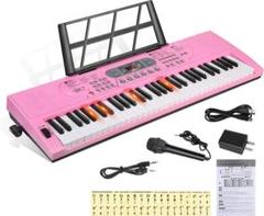 【M1953-114-80】キーボード ピアノ 電子ピアノ 61鍵盤 M1953-114-80】キーボード ピアノ 電子ピアノ 61鍵盤 - メルカリ