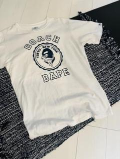 BAPE ✖️ COACH Tシャツ ホワイト M