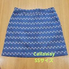 【Callaway】 パームツリー柄 スカート SSサイズ