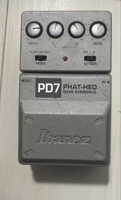 【希少品 生産終了品】Ibanez PD7 ベースオーバードライブ レビュー】Ibanez PD7 PHAT-HED BASS OVERDRIVE - あさぎベース