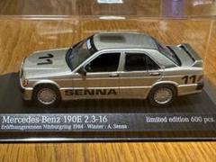 ミニチャンプス A.セナ メルセデス ベンツ 190E 2.3-16 1984