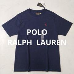 新品タグ付 POLO RALPH LAUREN Tシャツ ネイビー 160 - メルカリ