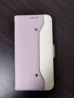 Xiaomi POCO F6 Pro　スマホ　ケース　手帳　紫　薄紫　カバー