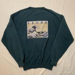希少 ケンゾー 80s〜90s スウェットトレーナー 北斎タグ 富嶽三十六景