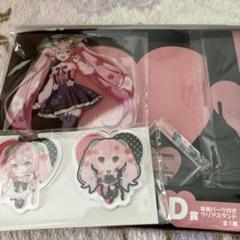 初音ミク タイトーくじ 桜ミク ABCDJ賞 クリアスタンド クリア