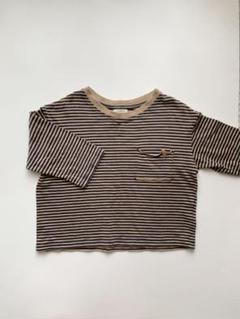 nixnut ストライプ ポケット付き Tシャツ