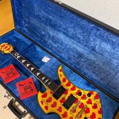 超特セット!hide フェルナンデス イエローハート エレキギター