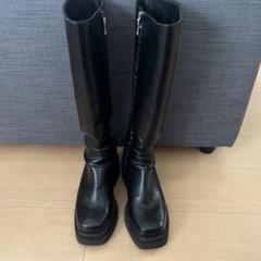 SLY ♡厚底 ロングブーツ SLY（スライ）の「CHUNK SOLE KNEE BOOTS チャンクソール