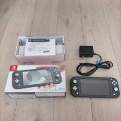 中古Nintendo SWITCH Liteグレー（説明欄、確認お願いします