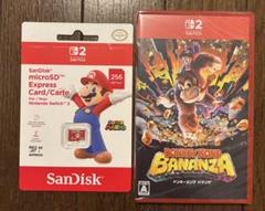 新品　ドンキーコングバナンザ　ソフト　SanDisk SDカード　セット
